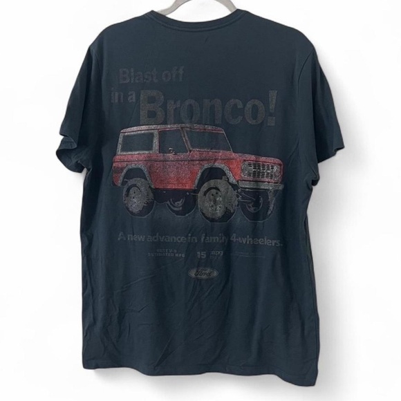 Goodfellow & Co Men's Blue Ford Bronco T-Shirt - Picture 3 of 5
